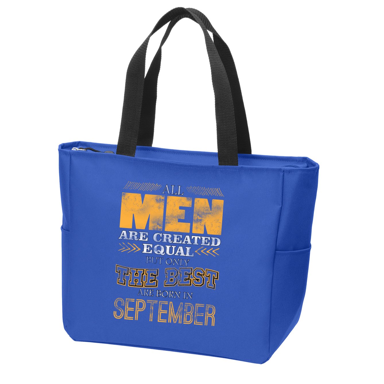 The Best Are Born In September Zip Tote Bag