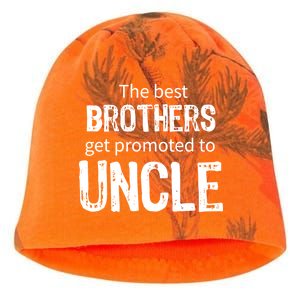 The Best Brothers Get Promoted Uncle Kati - Camo Knit Beanie