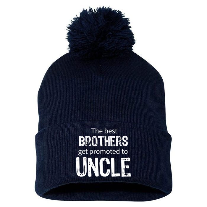 The Best Brothers Get Promoted Uncle Pom Pom 12in Knit Beanie