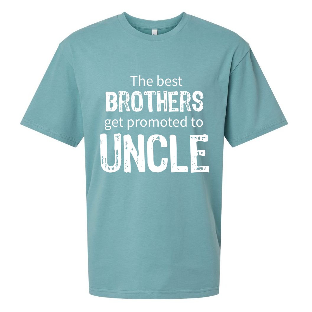 The Best Brothers Get Promoted Uncle Sueded Cloud Jersey T-Shirt