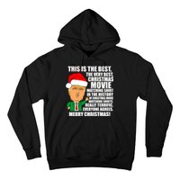 The Best Christmas Movie Watching Shirt Ever Donald Trump Hoodie