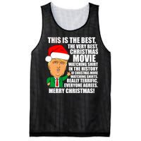 The Best Christmas Movie Watching Shirt Ever Donald Trump Mesh Reversible Basketball Jersey Tank