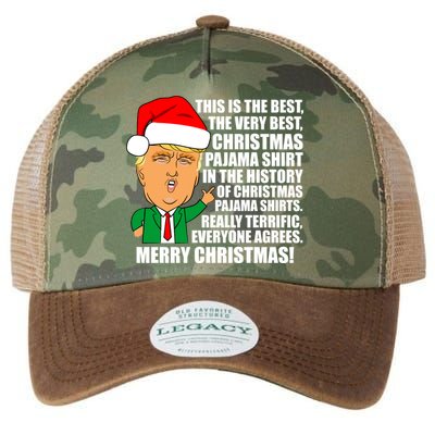 The Best Christmas Pajama Shirt Ever Everyone Agrees Donald Trump Legacy Tie Dye Trucker Hat