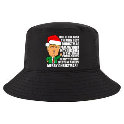 The Best Christmas Pajama Shirt Ever Everyone Agrees Donald Trump Cool Comfort Performance Bucket Hat