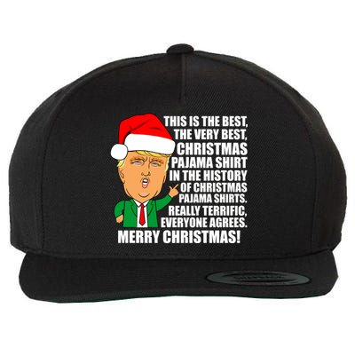 The Best Christmas Pajama Shirt Ever Everyone Agrees Donald Trump Wool Snapback Cap