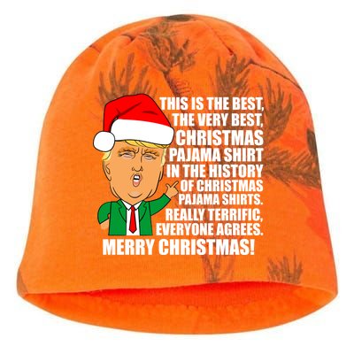 The Best Christmas Pajama Shirt Ever Everyone Agrees Donald Trump Kati - Camo Knit Beanie