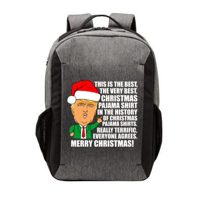 The Best Christmas Pajama Shirt Ever Everyone Agrees Donald Trump Vector Backpack