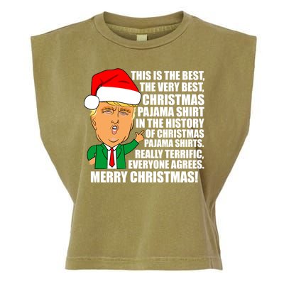 The Best Christmas Pajama Shirt Ever Everyone Agrees Donald Trump Garment-Dyed Women's Muscle Tee