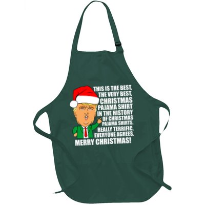 The Best Christmas Pajama Shirt Ever Everyone Agrees Donald Trump Apron