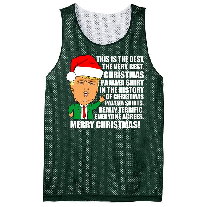 The Best Christmas Pajama Shirt Ever Everyone Agrees Donald Trump Mesh Reversible Basketball Jersey Tank