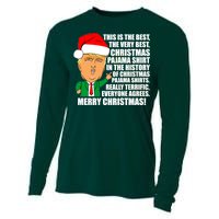 The Best Christmas Pajama Shirt Ever Everyone Agrees Donald Trump Cooling Performance Long Sleeve Crew