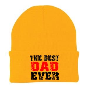 The Best Dad Ever Knit Cap Winter Beanie