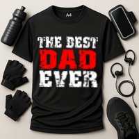 The Best Dad Ever Cooling Performance Crew T-Shirt