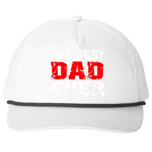 The Best Dad Ever Snapback Five-Panel Rope Hat