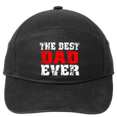 The Best Dad Ever 7-Panel Snapback Hat