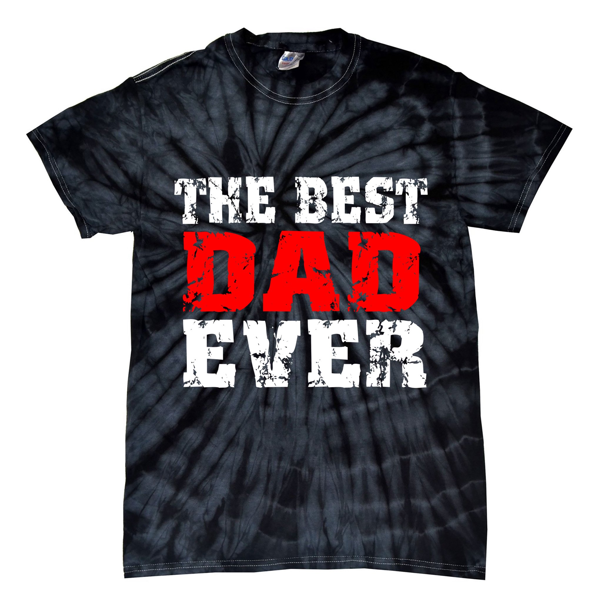 The Best Dad Ever Tie-Dye T-Shirt