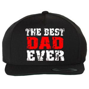 The Best Dad Ever Wool Snapback Cap