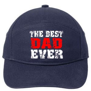 The Best Dad Ever 7-Panel Snapback Hat