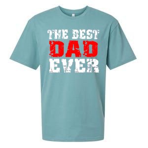 The Best Dad Ever Sueded Cloud Jersey T-Shirt