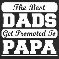 The Best Dads Get Promoted To Papa Golf Towel