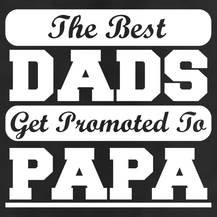 The Best Dads Get Promoted To Papa Golf Towel