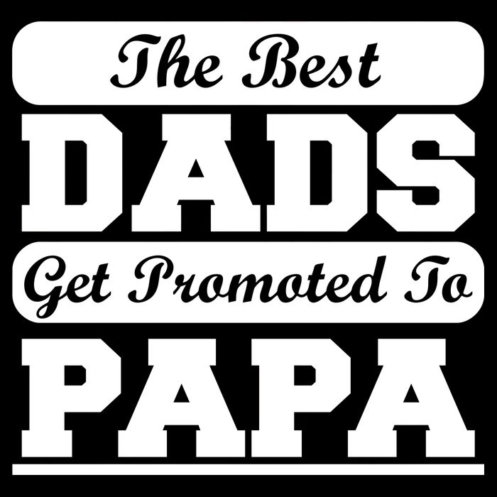 The Best Dads Get Promoted To Papa Toddler T-Shirt