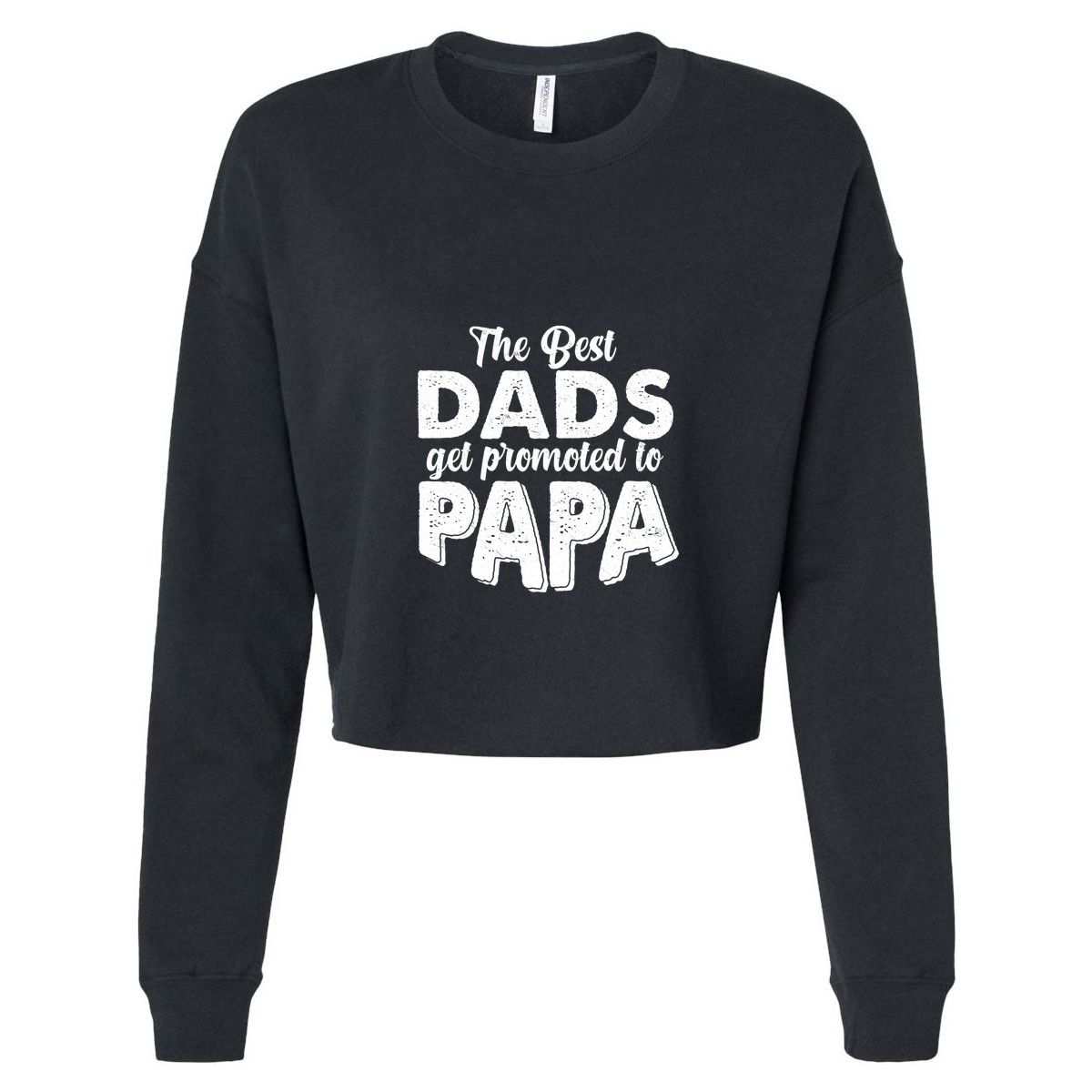 The Best Dads Get Promoted To Papa New Grandfather Cool Comfort Performance Bucket Hat