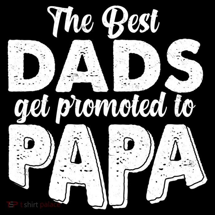 The Best Dads Get Promoted To Papa New Grandfather 16 in Basic Backpack