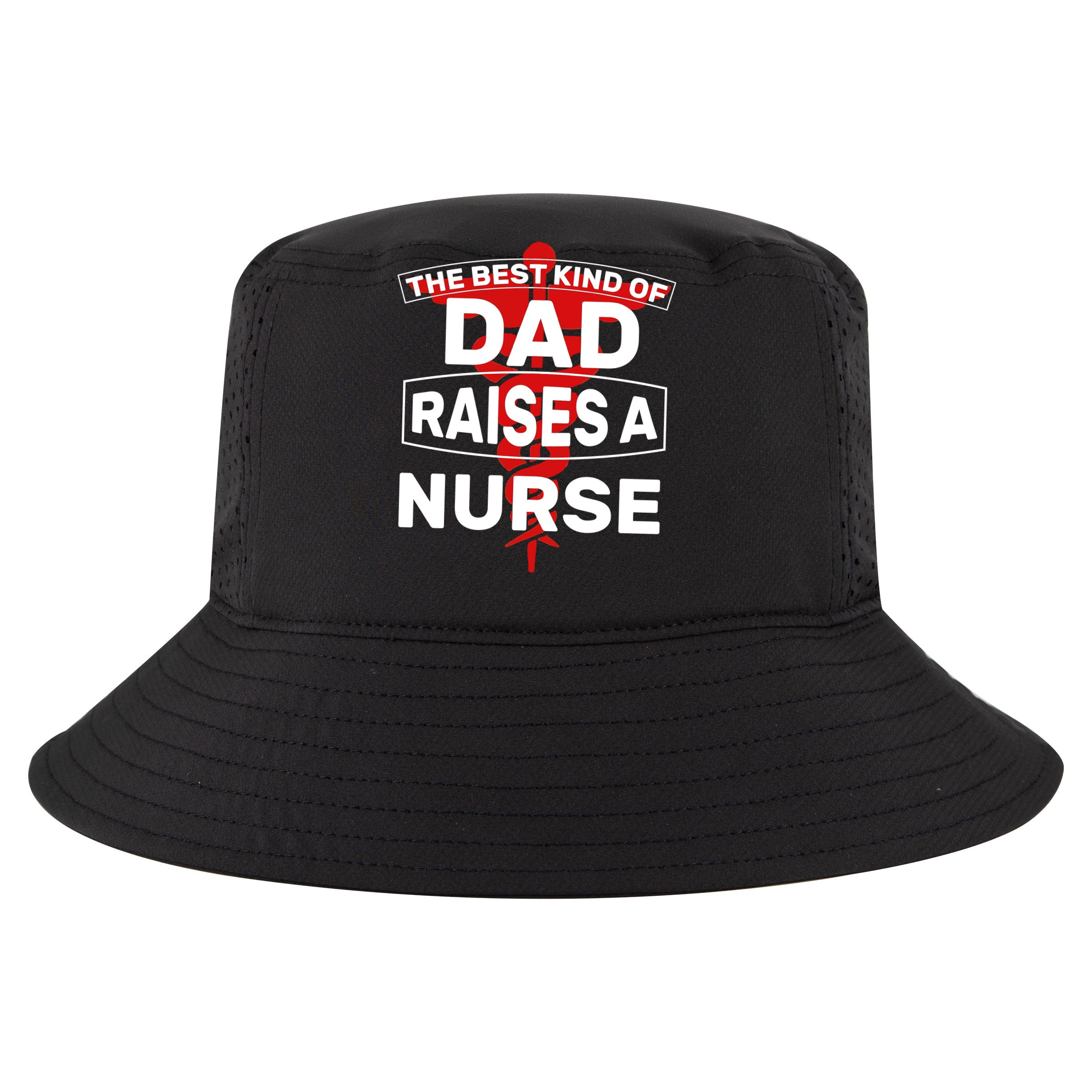 The Best Kind Of Dad Raised A Nurse Apron