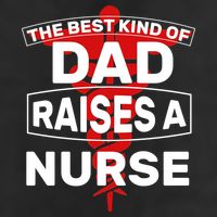 The Best Kind Of Dad Raised A Nurse Adult Drive Performance Visor
