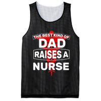The Best Kind Of Dad Raised A Nurse Mesh Reversible Basketball Jersey Tank