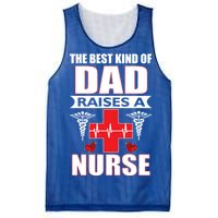 The Best Kind Of Dad Raises A Nurse Mesh Reversible Basketball Jersey Tank