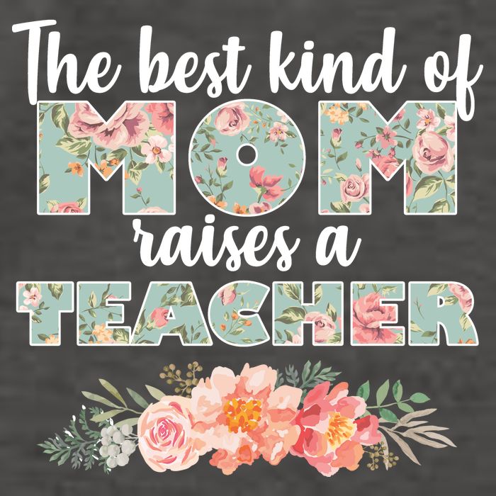 The Best Kind Of Mom Raises A Teacher Vector Backpack