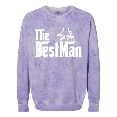 The Best Man Colorblast Crewneck Sweatshirt