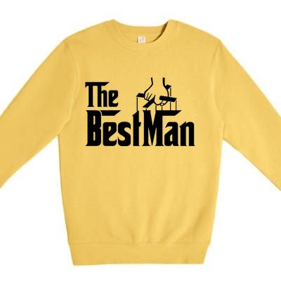 The Best Man Premium Crewneck Sweatshirt