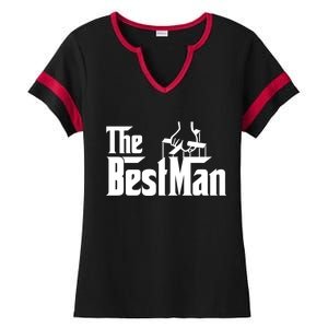 The Best Man Ladies Halftime Notch Neck Tee