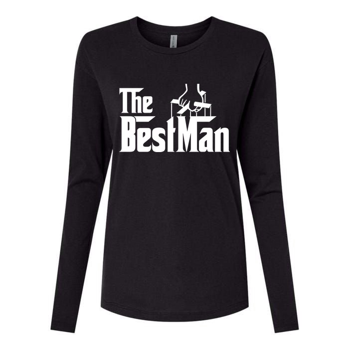 The Best Man Womens Cotton Relaxed Long Sleeve T-Shirt