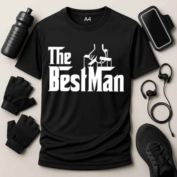 The Best Man Cooling Performance Crew T-Shirt
