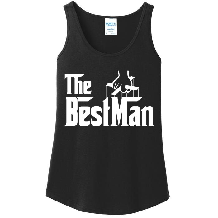 The Best Man Ladies Essential Tank