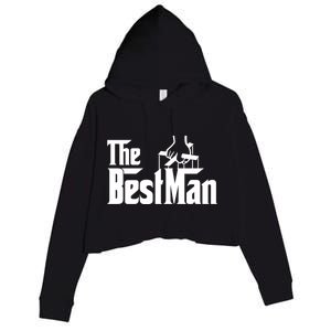 The Best Man Crop Fleece Hoodie