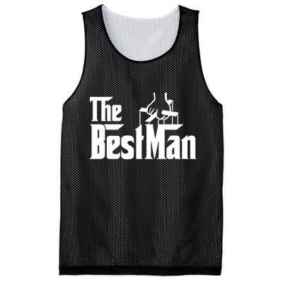 The Best Man Mesh Reversible Basketball Jersey Tank