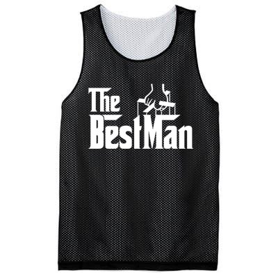 The Best Man Mesh Reversible Basketball Jersey Tank