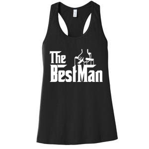 The Best Man Women's Racerback Tank