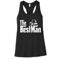 The Best Man Women's Racerback Tank