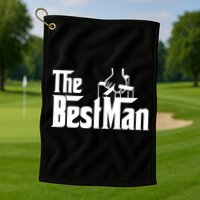 The Best Man Golf Towel