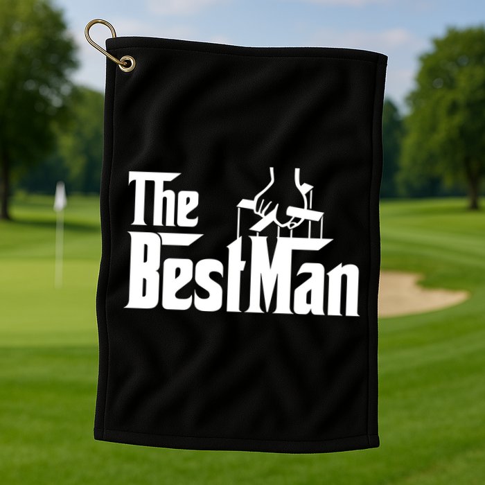 The Best Man Golf Towel