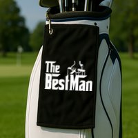 The Best Man Golf Towel
