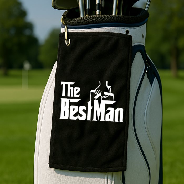 The Best Man Golf Towel