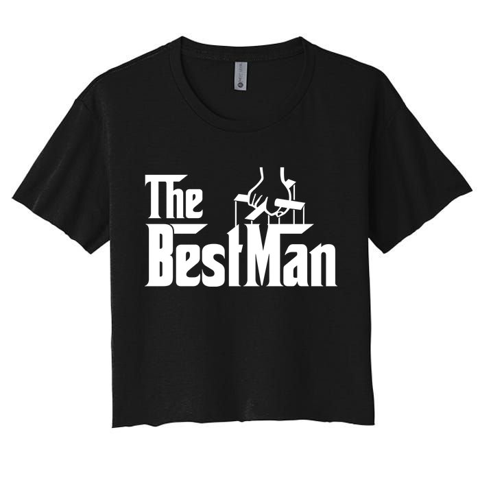 The Best Man Women's Crop Top Tee