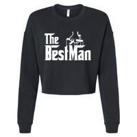 The Best Man Cropped Pullover Crew